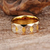 Men's Tungsten Steel Ring 2023 New Fashion Tungsten Steel Ring Unisex Tungsten Steel Ring Geometric Prism Ring