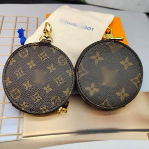 luxury coin purse  Brown full pattern women Used