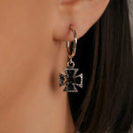 Load image into Gallery viewer, Earring "Iron Cross"
