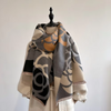 Cashmere Scarf for Women Thick Warm Winter Blanket Brand Female Luxury Quality S