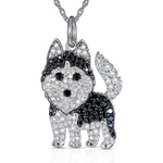 Load image into Gallery viewer, Exquisite and Cute Schnauzer Dog Pendant Necklace for Women Elegant Pet Puppy Jewelry Animal Accessories Dog Lovers Gift
