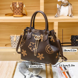 Latest Women Purses and Handbags Shoulder Ladies Hand Bags Designer Waterproof Handbag Set