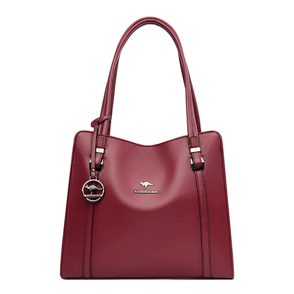 Luxury Casual Tote Women Bag High Quality Leather Ladies Hand Bags for Women 2024 Shoulder Bag Big Crossbody Bags Sac A Main