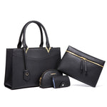 Load image into Gallery viewer, American fashion women's bags, cross-border handbags, large-capacity four-piece sets, cross-body bags, large bags, medium bags
