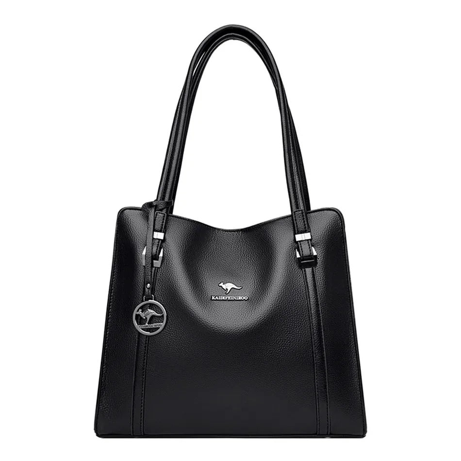 Luxury Casual Tote Women Bag High Quality Leather Ladies Hand Bags for Women 2024 Shoulder Bag Big Crossbody Bags Sac A Main