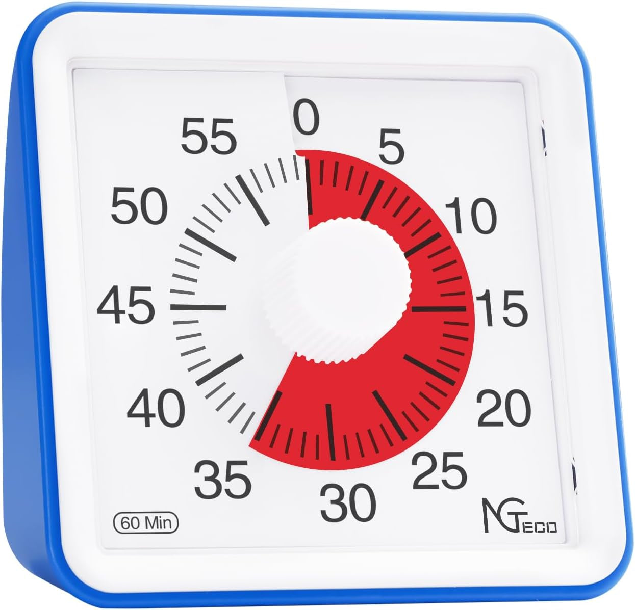 LABART™ 60-Minute Kitchen Timer, 1 Hour Visual Kitchen Clock Timer Min