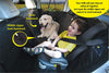 XL Premium Hammock Dog Car Seat Cover Back Seat, Dog Cover Car Seat Protector, Non-Slip, Dog Stuff, anti Shock, Water Repellant, Pet Car Seat Cover for Dogs W/Seat Belt & 2 Headrest Covers