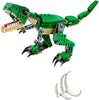 Creator Mighty Dinosaur Toy 31058, 3 in 1 Model, T. Rex, Triceratops and Pterodactyl Dinosaur Figures, Gifts for 7-12 Year Old Boys & Girls