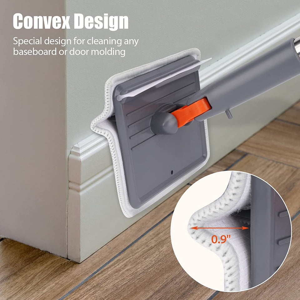 Baseboard Buddy - Baseboard & Molding Cleaning Tool! W/3 Reusable Cleaning  Pads