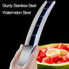 Shoxil Wtermelon Cutter Slicer Cut Watermelon into Cubes Knife Melon Baller for Kitchen Gadgets Useful Cool Tool