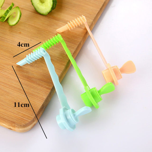 DIY Spiral Vegetable Cutter
