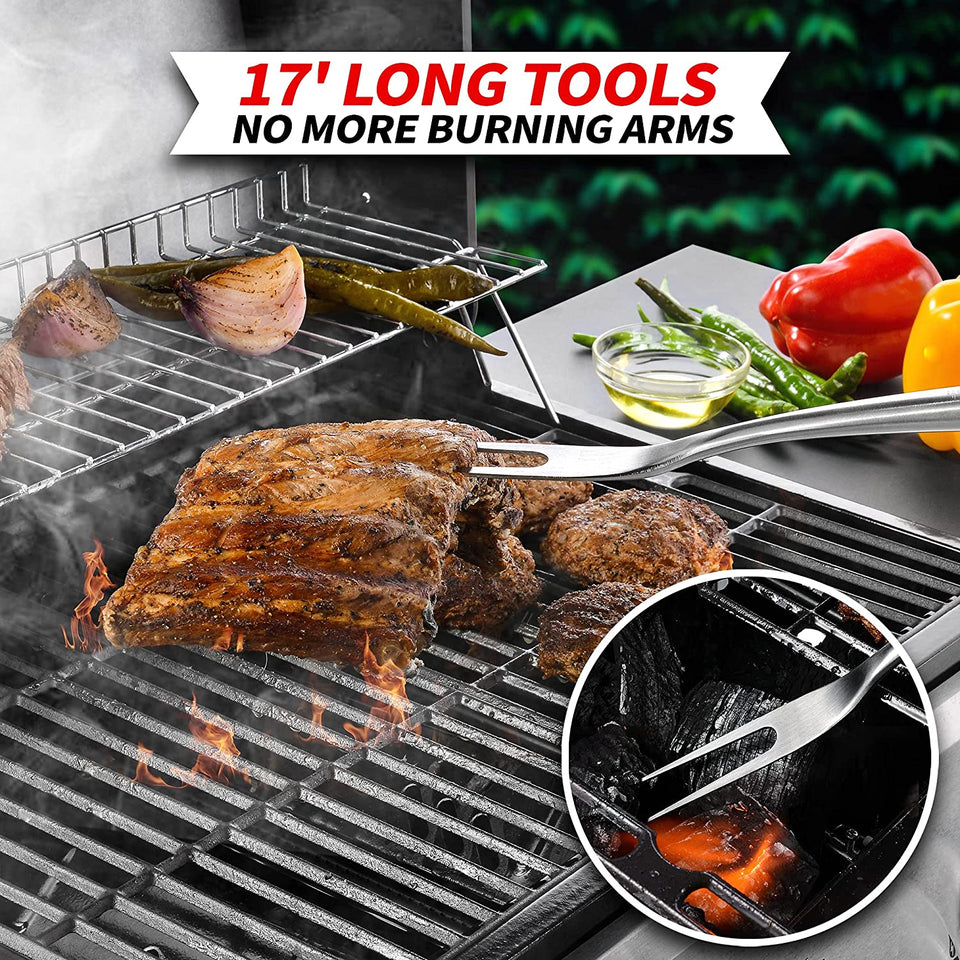 Grill Utensils Set,Bbq Grilling Accessories, Grill Set Gifts for