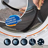 2 Pieces Dryer Vent Cleaner Kit, Dryer Lint Vacuum Attachment and Flexible Dryer Lint Brush, Vacuum Hose Attachment Brush, Blue