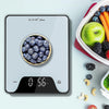 [Upgraded]  Digital Food Scale, Large LED Display Kitchen Scale, High Accuracy, 1G/0.1Oz Precise Graduation, Water-Resistant Top, 4 Units, Easy Tare, Portable for Cooking/Baking, 22Lb/10Kg
