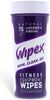 Wipex Gym Wipes & Screen Wipes for Electronics Combo Pk - 75Ct Canister Fitness Equipment Cleaner Wipes & 24Ct Touch Screen Wipes Individually Wrapped Safe for All Fitness Equipment and Touch Screens